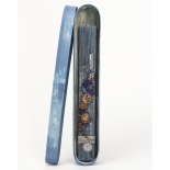 Πασχαλινή Λαμπάδα Πλακέ με Γρανάζια Μπλε (25077B)