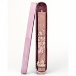 Πασχαλινή Λαμπάδα Ζωγραφισμένη με Κρεμαστό Λουλούδι Ροζ (26101P)