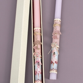 Πασχαλινή Λαμπάδα με Κρεμαστό Ομπρέλα Ροζ (26115P)Πασχαλινή Λαμπάδα με Κρεμαστό Ομπρέλα Ροζ (26115P)