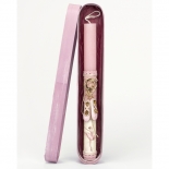 Πασχαλινή Λαμπάδα με Μπρελόκ Μπαλαρίνα Ροζ (26118P)