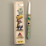 Πασχαλινή Λαμπάδα σε Ξύλινη Κασετίνα Δεινόσαυρος (26154)