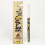 Πασχαλινή Λαμπάδα σε Ξύλινη Κασετίνα Δεινόσαυρος (26154)