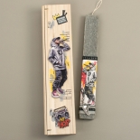 Πασχαλινή Λαμπάδα σε Ξύλινη Κασετίνα Ράπερ (26156)