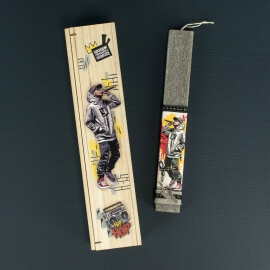 Πασχαλινή Λαμπάδα σε Ξύλινη Κασετίνα Ράπερ (26156)