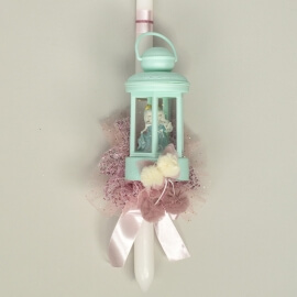 Πασχαλινή Λαμπάδα Πριγκίπισσα σε Φαναράκι με Φως Βεραμάν (26161V)Πασχαλινή Λαμπάδα Πριγκίπισσα σε Φαναράκι με Φως Βεραμάν (26161V)