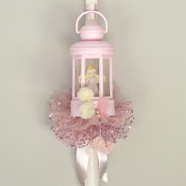 Πασχαλινή Λαμπάδα Πριγκίπισσα σε Φαναράκι με Φως Ροζ (26161P)Πασχαλινή Λαμπάδα Πριγκίπισσα σε Φαναράκι με Φως Ροζ (26161P)