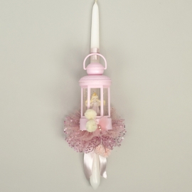 Πασχαλινή Λαμπάδα Πριγκίπισσα σε Φαναράκι με Φως Ροζ (26161P)Πασχαλινή Λαμπάδα Πριγκίπισσα σε Φαναράκι με Φως Ροζ (26161P)