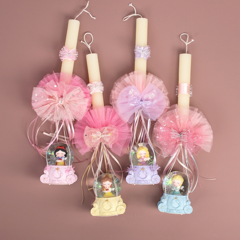 Πασχαλινή Λαμπάδα Χιονάτη σε Άμαξα με Φως (26162S)Πασχαλινή Λαμπάδα Χιονάτη σε Άμαξα με Φως (26162S)