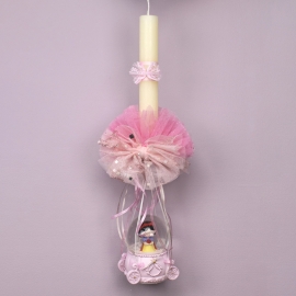 Πασχαλινή Λαμπάδα Χιονάτη σε Άμαξα με Φως (26162S)Πασχαλινή Λαμπάδα Χιονάτη σε Άμαξα με Φως (26162S)