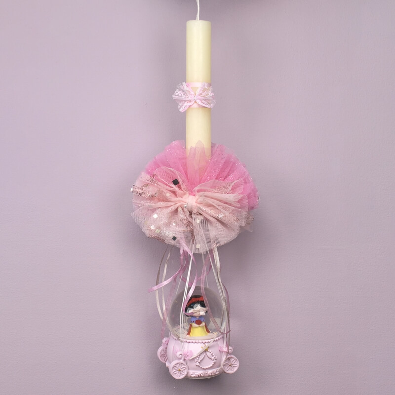 Πασχαλινή Λαμπάδα Χιονάτη σε Άμαξα με Φως (26162S)Πασχαλινή Λαμπάδα Χιονάτη σε Άμαξα με Φως (26162S)