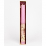 Πασχαλινή Λαμπάδα με Φόρεμα Ροζ (26064P)