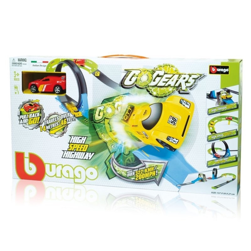 Bburago Go Gears - Πίστα Hi Speed HighwayBburago Go Gears - Πίστα Hi Speed Highway