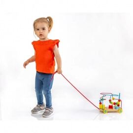 Ξύλινο Συρόμενο Προγραφής - Spielmaus (40770810)