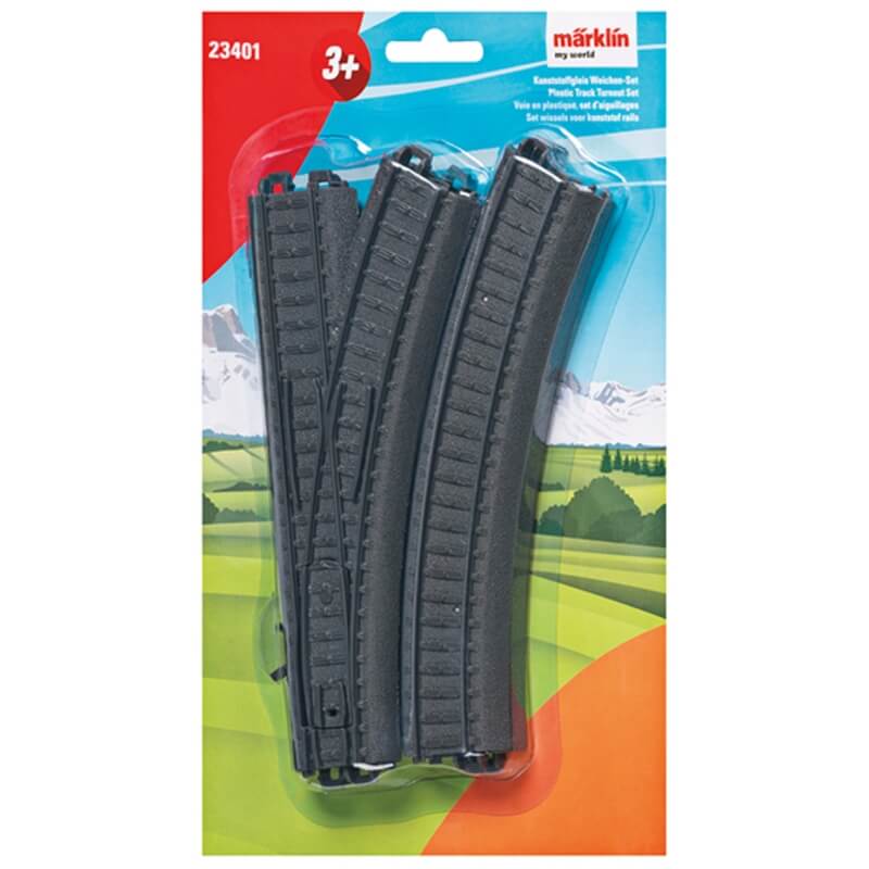 Σετ Γραμμές Αλλαγής Πορείας 4 τεμ. Märklin my World (23401)