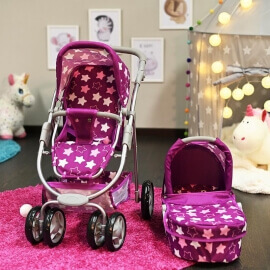Καρότσι Κούκλας Coco Star 2σε1- Knorrtoys (90745)