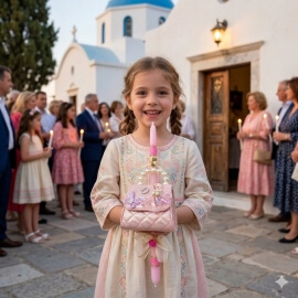 Χειροποίητη Πασχαλινή Λαμπάδα με Τσαντάκι Frozen Elsa ροζ (26.96)Χειροποίητη Πασχαλινή Λαμπάδα με Τσαντάκι Frozen Elsa ροζ (26.96)