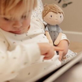 Κούκλα Πάνινη Jim 35 εκ. Little Dutch (4669)