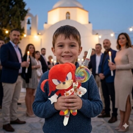 Χειροποίητη Πασχαλινή Λαμπάδα Σόνικ (Sonic) Knuckles 24εκ (26.38)Χειροποίητη Πασχαλινή Λαμπάδα Σόνικ (Sonic) Knuckles 24εκ (26.38)