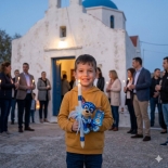 Χειροποίητη Πασχαλινή Λαμπάδα Paw Patrol Αστυνομικός 20εκ (26.78)