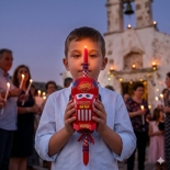 Χειροποίητη Πασχαλινή Λαμπάδα με Τηλεκατ. Αυτοκίνητο τύπου Cars McQueen 19εκ (25.04)