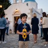 Χειροποίητη Πασχαλινή Λαμπάδα Super Car Τηλεκατ/νο Κίτρινο (26.09)