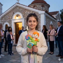 Χειροποίητη Πασχαλινή Λαμπάδα Minecraft Alex 20cm (26.40)Χειροποίητη Πασχαλινή Λαμπάδα Minecraft Alex 20cm (26.40)