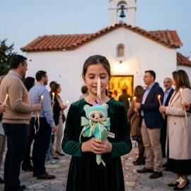 Χειροποίητη Πασχαλινή Λαμπάδα τύπου Λαμπούμπου 18cm - Onikuma Τυρκουάζ (26.62)Χειροποίητη Πασχαλινή Λαμπάδα τύπου Λαμπούμπου 18cm - Onikuma Τυρκουάζ (26.62)