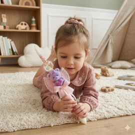 Η Πρώτη μου Πασχαλινή Λαμπάδα Αρκουδάκι Team Girl (26.46)