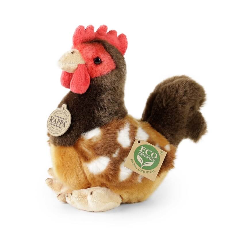 Λούτρινη Κότα Καθιστή 18 εκ Eco Friendly - Rappa (221185)