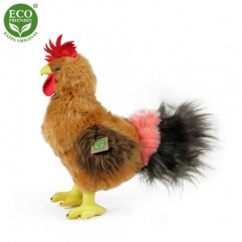 Λούτρινος Κόκκορας Καφέ 33 εκ Eco Friendly - Rappa (203853)