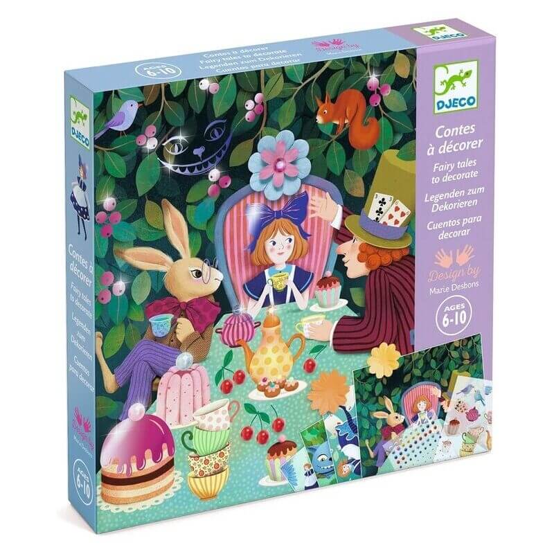 Σετ Ζωγραφικής "Η Χώρα των Θαυμάτων" για 6+ Ετών - Djeco (09428)