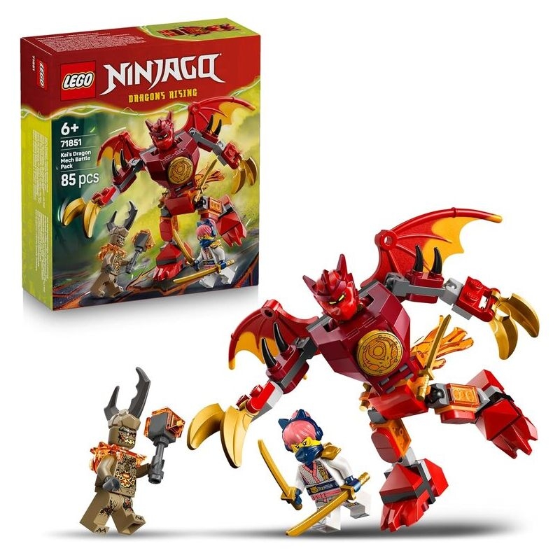 Lego Ninjago - Kai's Dragon Mech Battle Pack (71851)