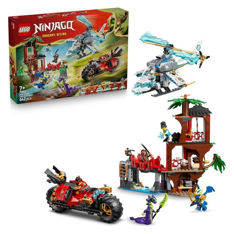 Lego Ninjago - Ninja Vehicle Tree House Battle (71857)