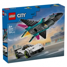 Lego City - Jet Vs. Car (60489)
