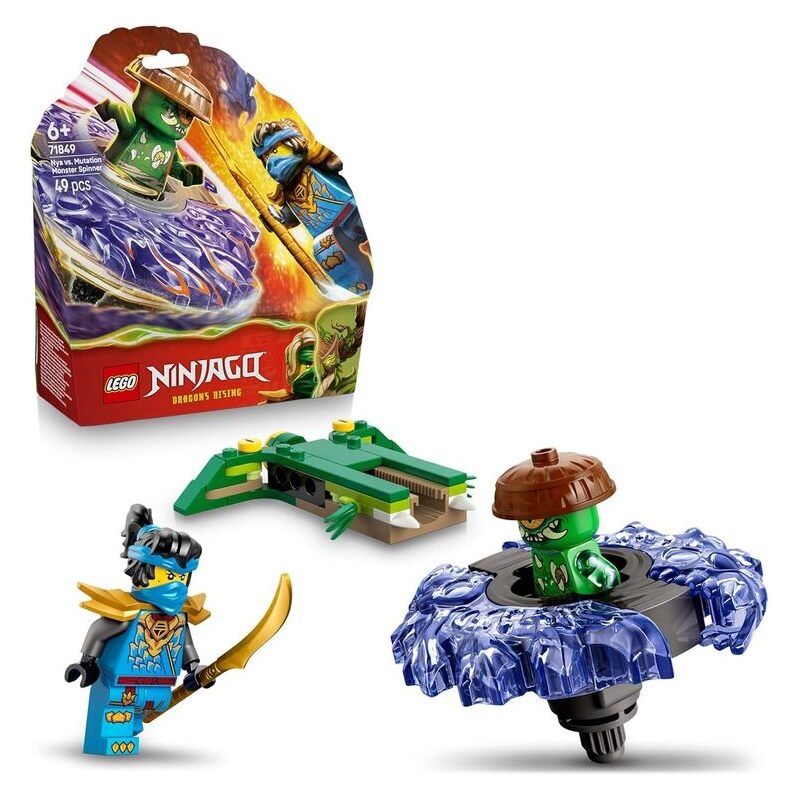 Lego Ninjago - Nya Vs. Mutation Monster Spinner (71849)