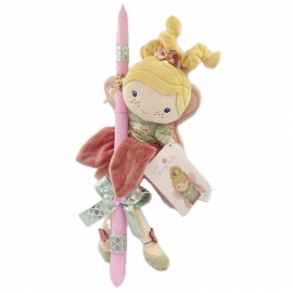 Χειροποίητη Πασχαλινή Λαμπάδα Πάνινη Κούκλα Little Dutch Νεράιδα Mila (26.101)