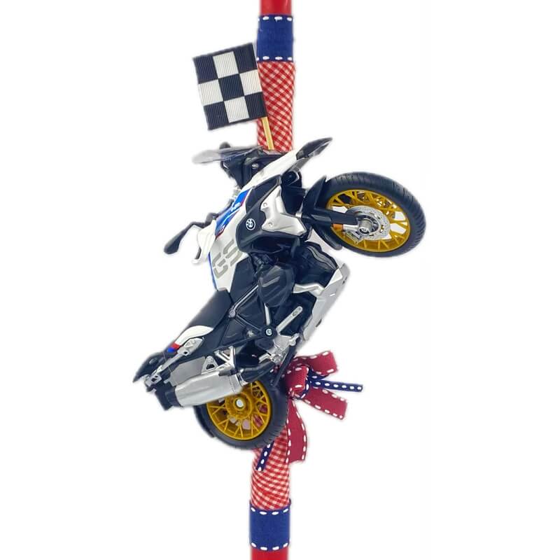 Χειροποίητη Πασχαλινή Λαμπάδα με Μηχανή BMW (26.57)Χειροποίητη Πασχαλινή Λαμπάδα με Μηχανή BMW (26.57)