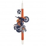 Χειροποίητη Πασχαλινή Λαμπάδα με Μηχανή KTM