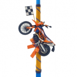 Χειροποίητη Πασχαλινή Λαμπάδα με Μηχανή KTM 690 SMC-R (26.106)