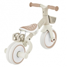 Ποδήλατο Ισσοροπίας- Τρίκυκλο 3σε1 Globber Plus Eco Coconut 12-36 μηνών (738-466)