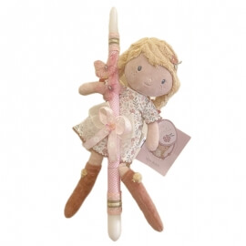 Χειροποίητη Πασχαλινή Λαμπάδα Πάνινη Κούκλα Little Dutch Julia (26.103)Χειροποίητη Πασχαλινή Λαμπάδα Πάνινη Κούκλα Little Dutch Julia (26.103)