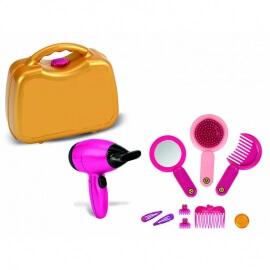 Σετ Κομμωτικής Βαλιτσάκι με Πιστολάκι & Αξεσουάρ - Klein (5559)