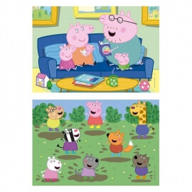 Ξύλινο Παζλ Peppa 2x25 κομ - Educa (20324)Ξύλινο Παζλ Peppa 2x25 κομ - Educa (20324)