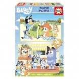 Ξύλινο Παζλ Bluey 2x50 κομ - Educa (19408)