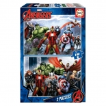 Ξύλινο Παζλ Avengers 2x100 κομ - Educa (15571)