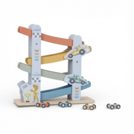 Ξύλινη Κατρακύλα με Αυτοκινητάκια - Little Dutch (2549)