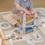 Ξύλινη Κατρακύλα με Αυτοκινητάκια - Little Dutch (2549)