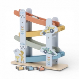 Ξύλινη Κατρακύλα με Αυτοκινητάκια - Little Dutch (2549)