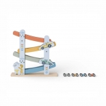 Ξύλινη Κατρακύλα με Αυτοκινητάκια - Little Dutch (2549)