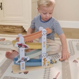 Ξύλινη Κατρακύλα με Αυτοκινητάκια - Little Dutch (2549)